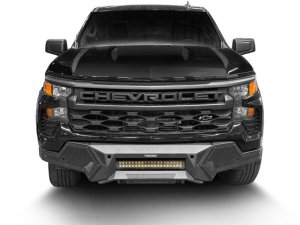 GMC Sierra 1500 Bumper - Front - Go Rhino - Element with Fixed Lightbar Mount - Textured Black - `22-`26 GMC Sierra 1500 Bumper - Front - Go Rhino - Element with Fixed Lightbar Mount - Textured Black - `22-`26